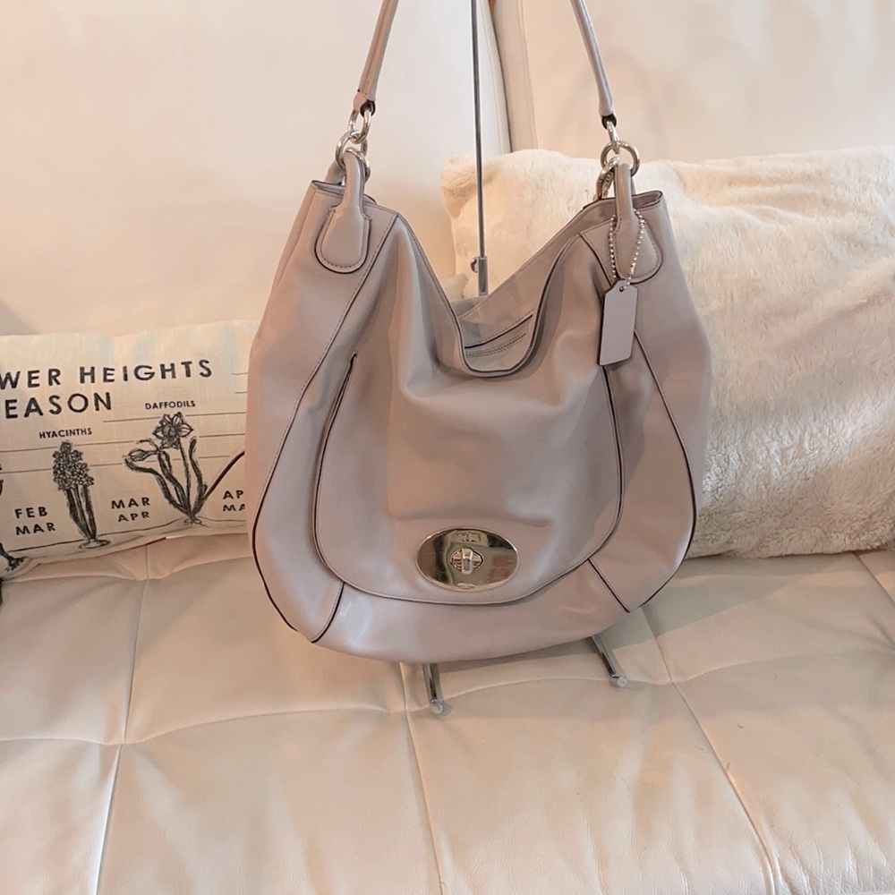 Coach Circle Hobo Bag